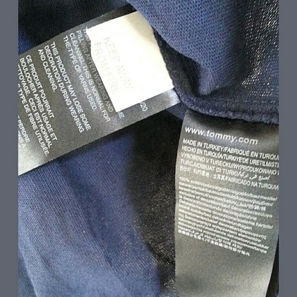 RARE Tommy Hilfiger GIFT Set BIG FLAG Collector's: Baseball Cap Hat + T-Shirt XL - Picture 5 of 8